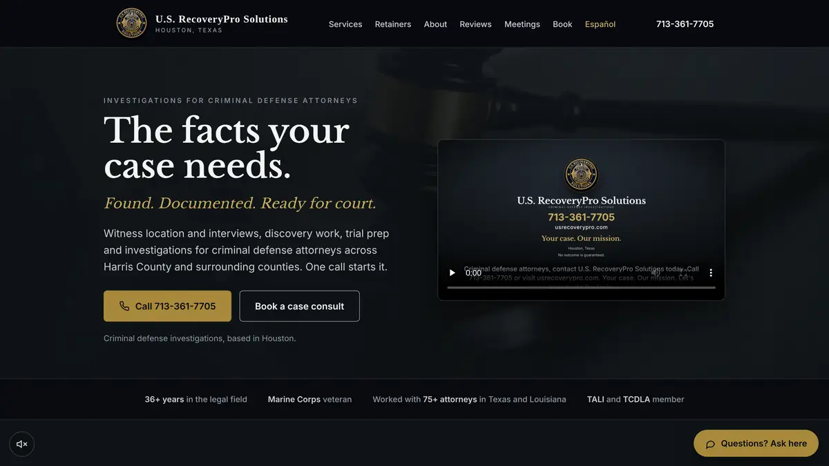 Website after NLG rebuilt it